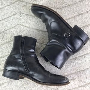 Vintage E.T. Wright Zip Up Chelsea Boots Size 11B / AA